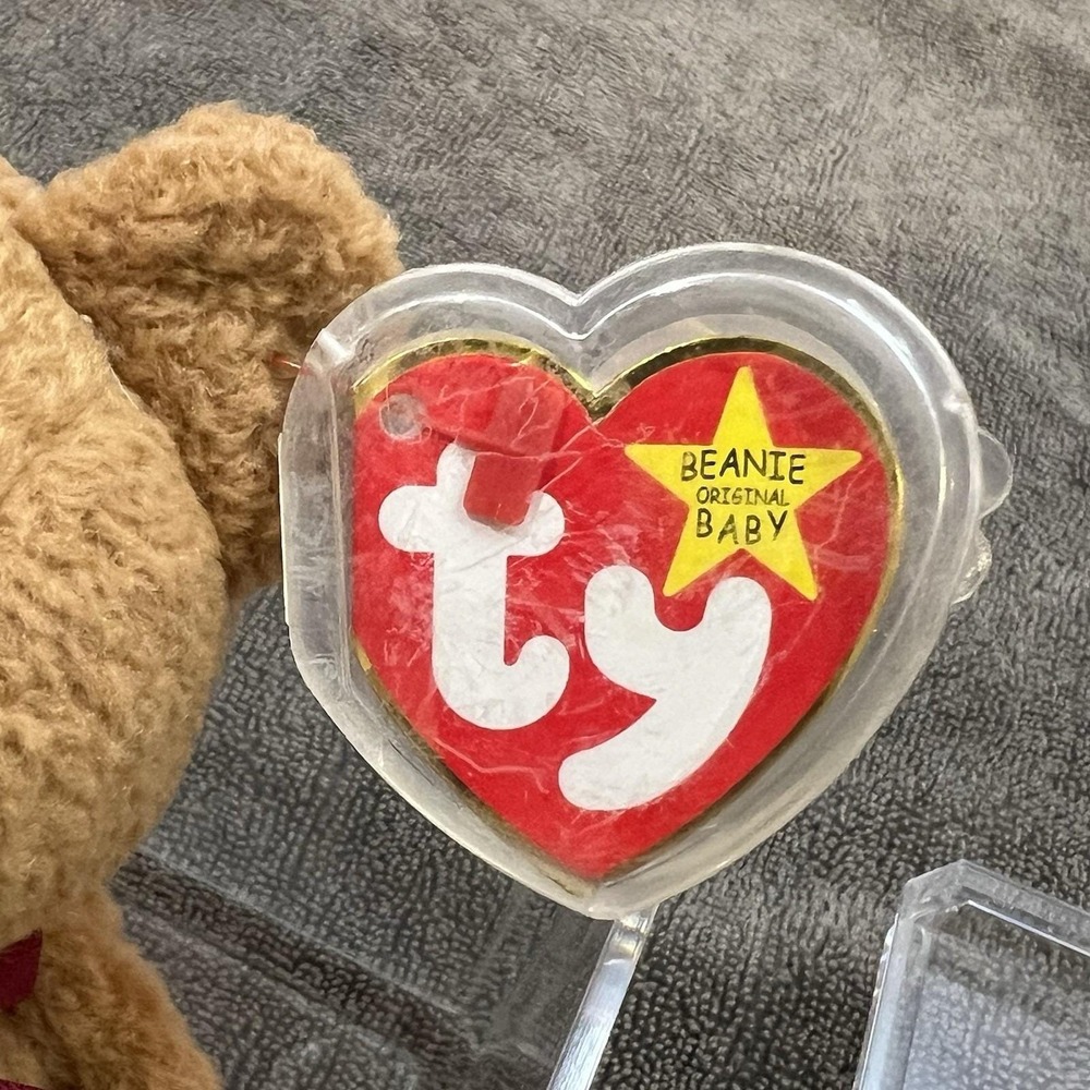 Ty Beanie Babies Curly The Bear - Rare With Errors (style #, No 4052, Oakbrook) - Picture 3 of 12